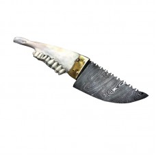  Damascus handmade Hunting  skinner knife 